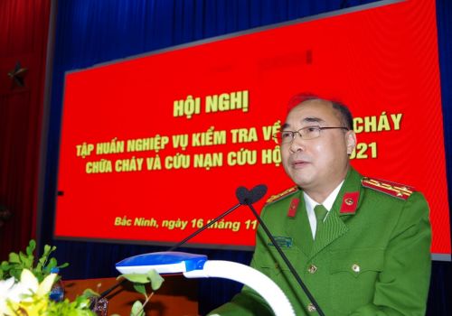 Bắc Ninh: Tập huấn cán bộ kiểm tra về PCCC và CNCH